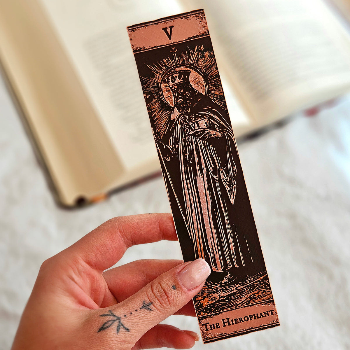 Major Arcana Tarot Bookmarks – The Lovers, Chariot & Strength