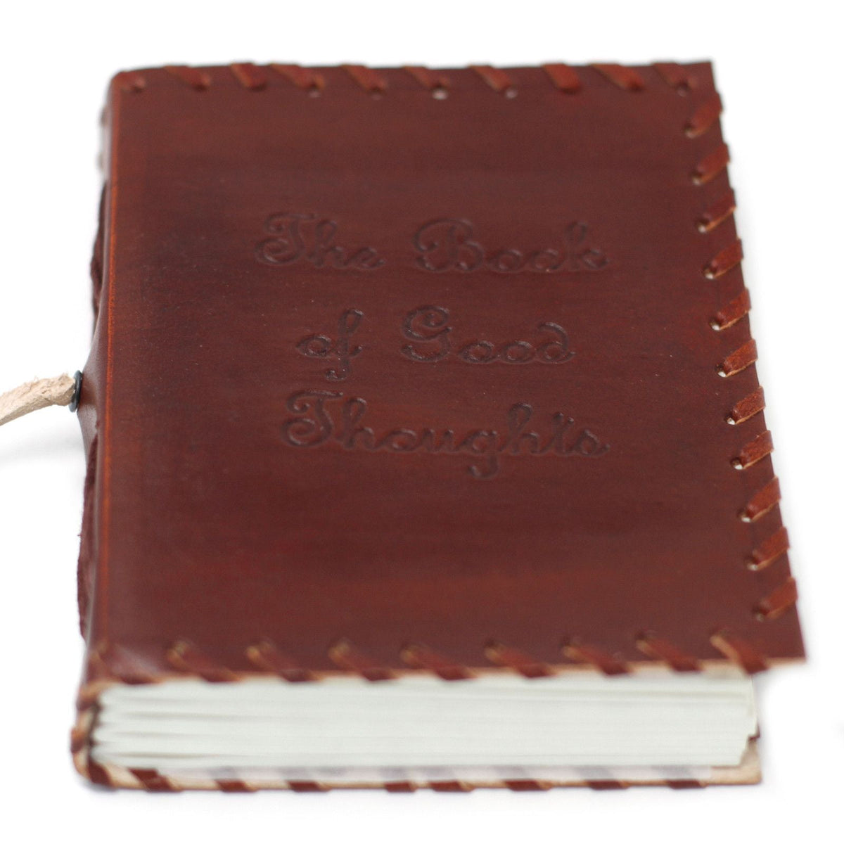 Leather Book of Thoughts — Wrap Journal