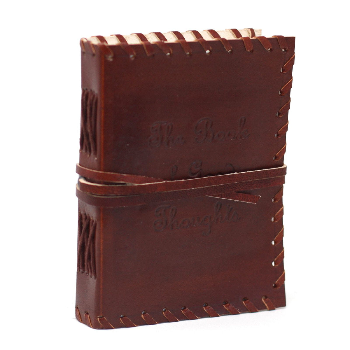 Leather Book of Thoughts — Wrap Journal