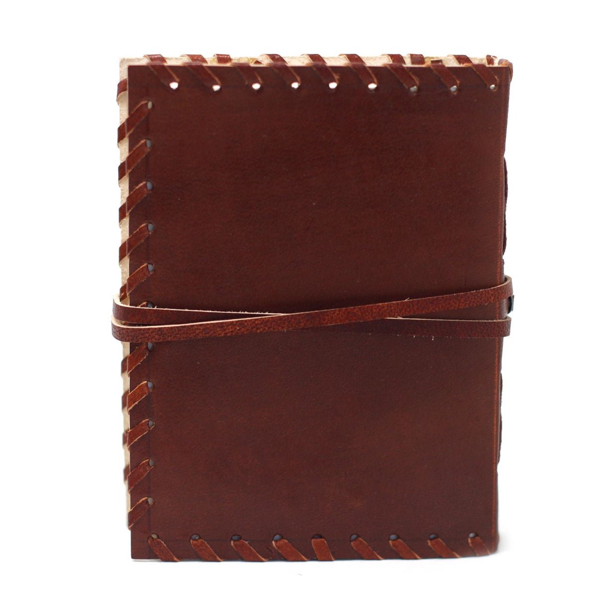 Leather Book of Thoughts — Wrap Journal