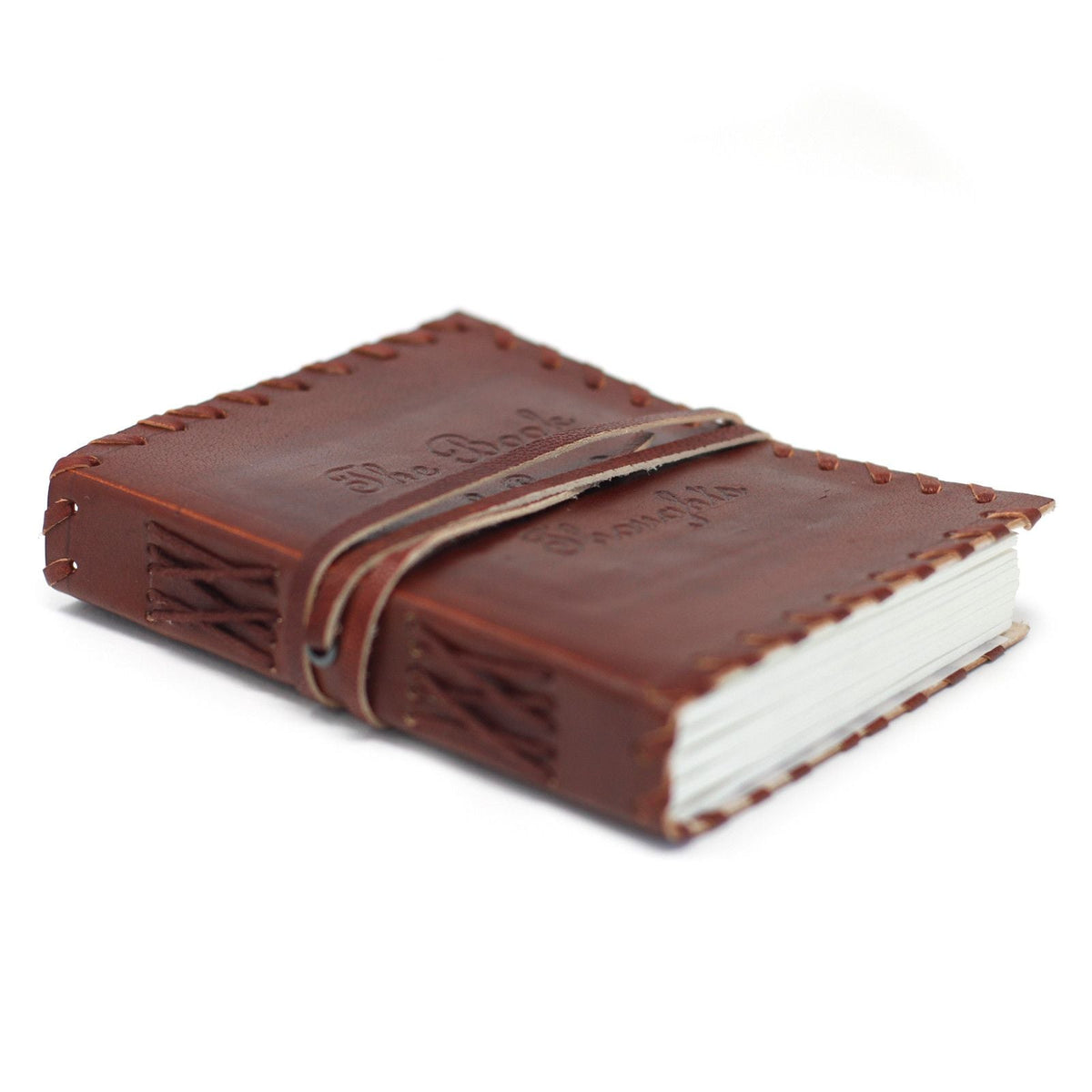 Leather Book of Thoughts — Wrap Journal