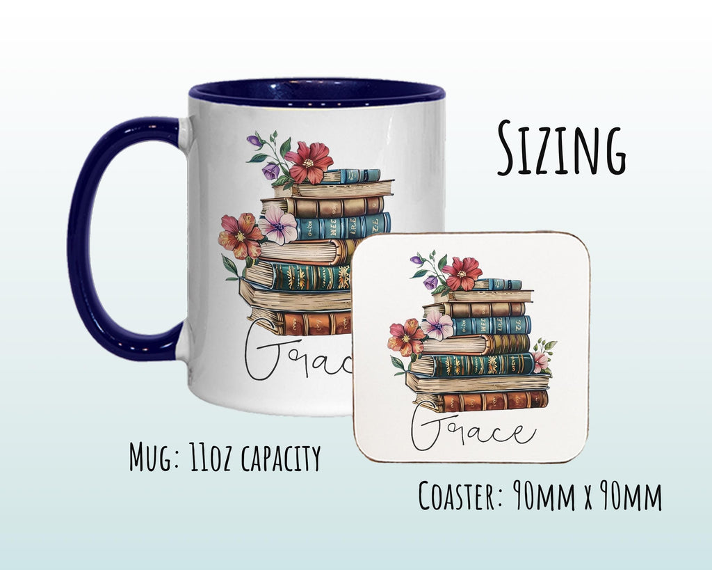 So Many Books Ceramic Mug – Gift for Book Lovers